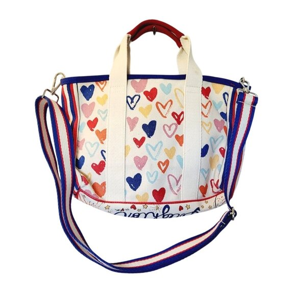 Red White And You Mini Tote - Size 10 x 9 x 3 - Picture 3 of 6